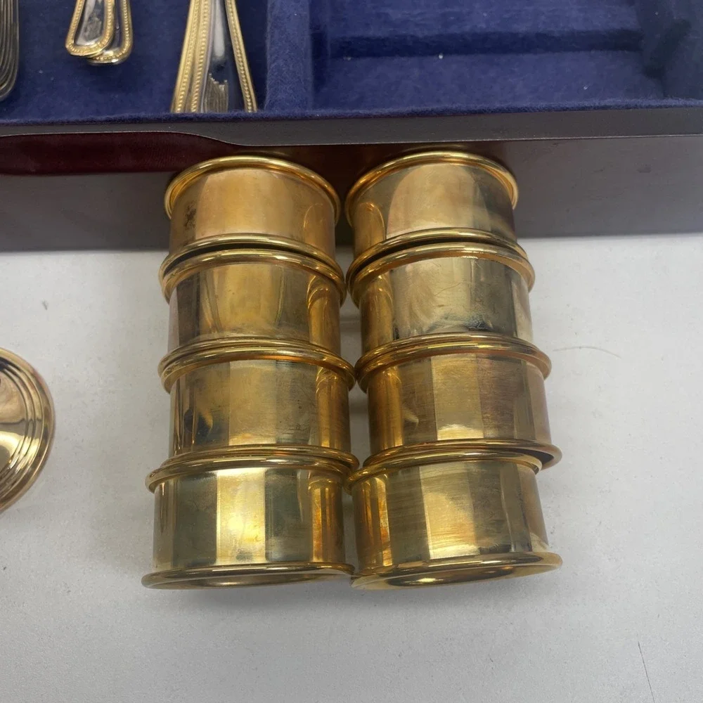8 Person Set International Silver Co China Silver Silverware Set 72 Piece/box